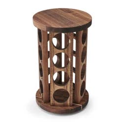 Kamenstein Rotating Acacia Holder 20 POD