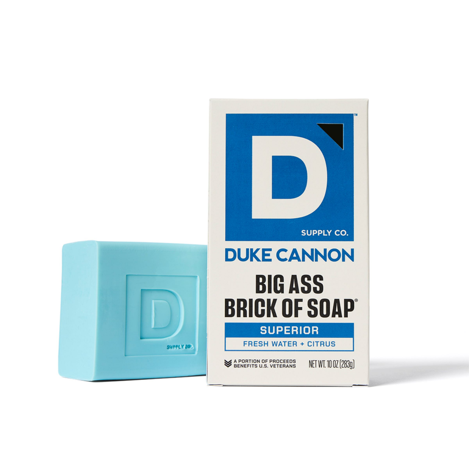 slide 1 of 2, Duke Cannon Superior Fresh Water + Citrus Soap 10 oz, 10 oz