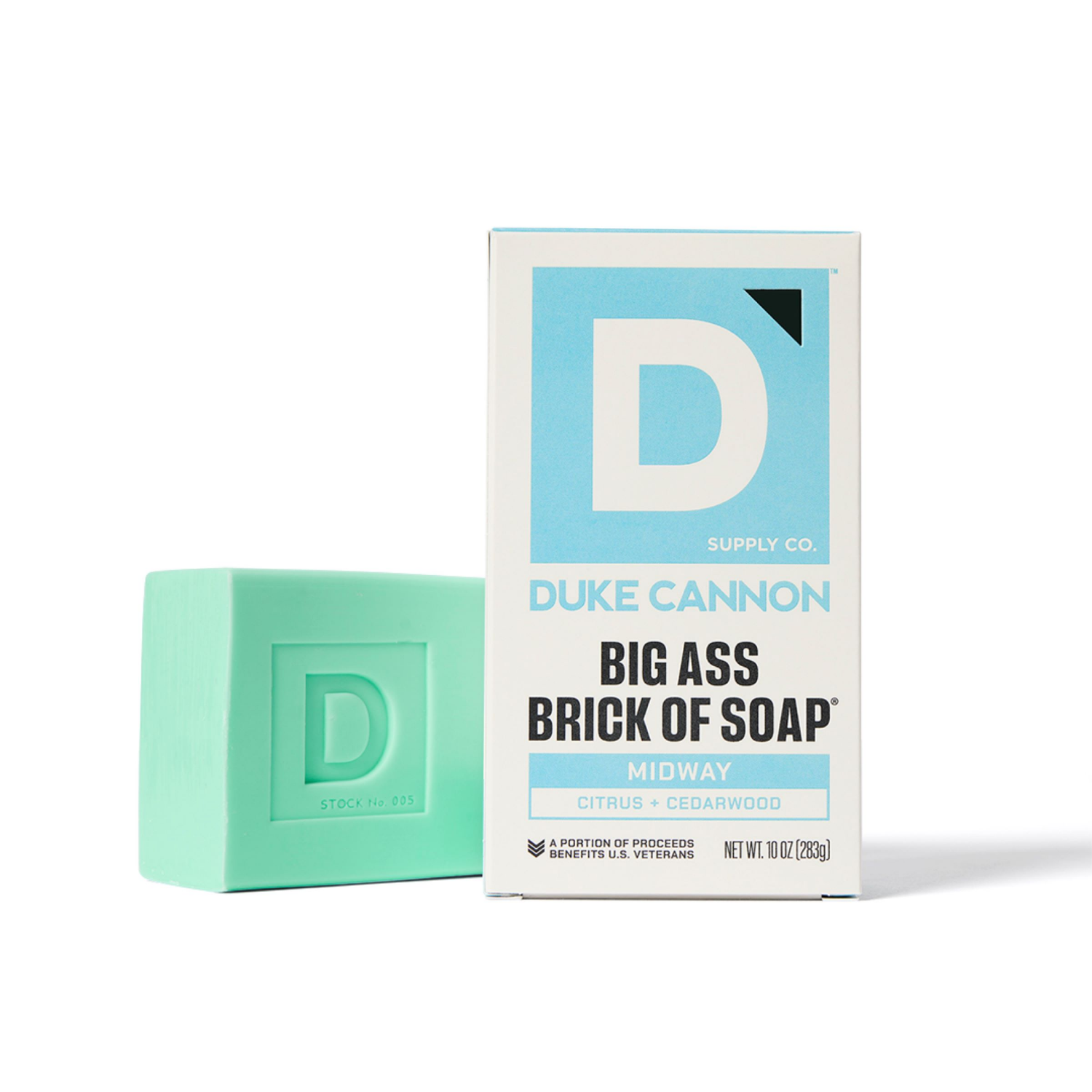 slide 1 of 2, Duke Cannon Midway Big Ass Brick of Soap 10 oz, 10 oz