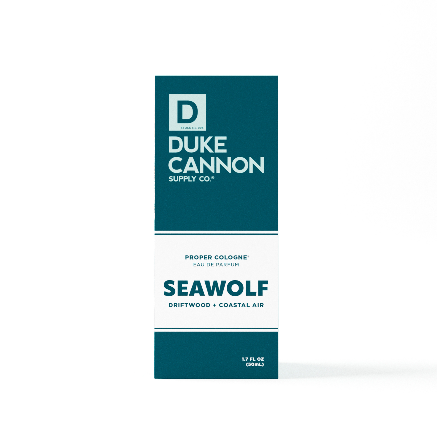 slide 3 of 4, Duke Cannon Proper Cologne Seawolf/Driftwood + Coastal Air Eau de Parfum 1.7 fl oz, 1.7 fl oz
