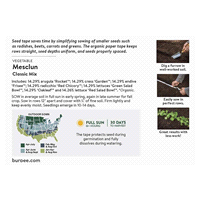 slide 4 of 5, Burpee Mesclun Classic Mix Seeds, 1 ct