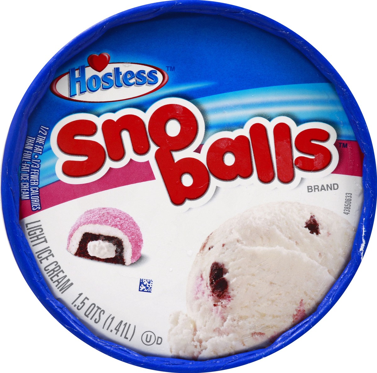 slide 3 of 3, Nestlé Hostess Snoballs Ice Cream, 14 fl oz