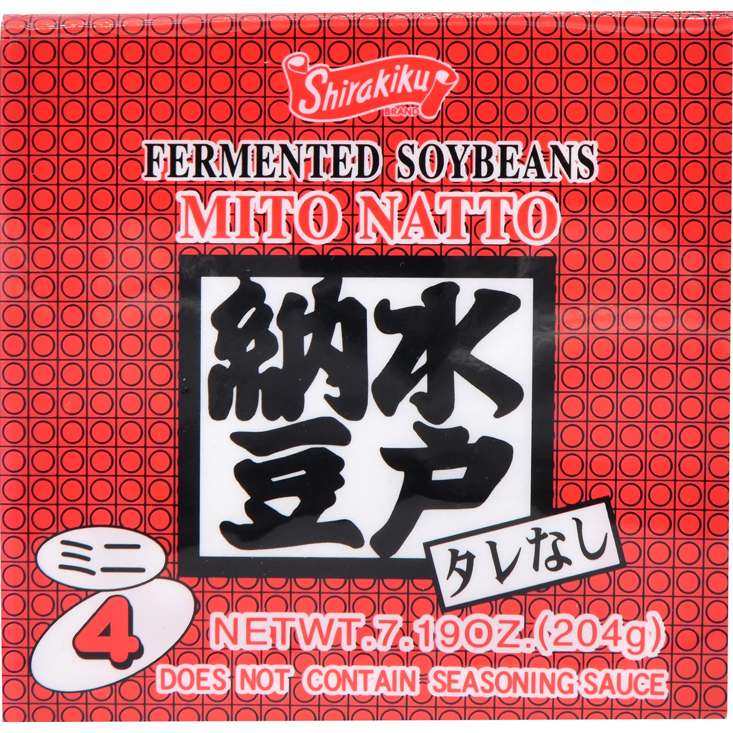 slide 1 of 1, Shirakiku Mito Natto, 7.19 oz