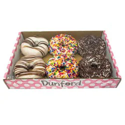 Dunford White Cake Assorted Donut