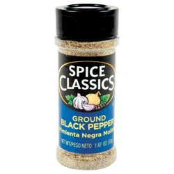 Spice Classics Pepper Black, 1.87 oz