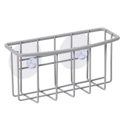 Oggi Silver Suction Sink Caddy