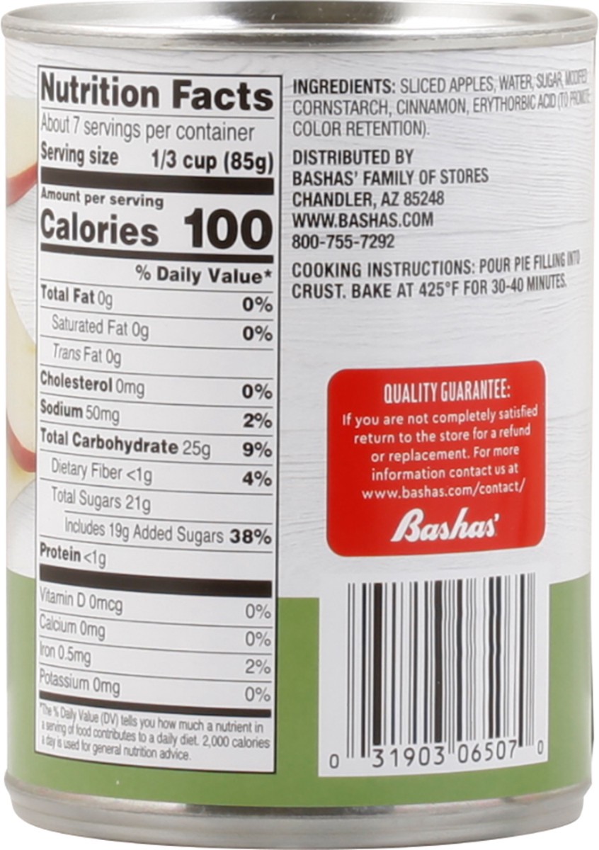 slide 3 of 14, Bashas Apple Pie Filling, 20 oz