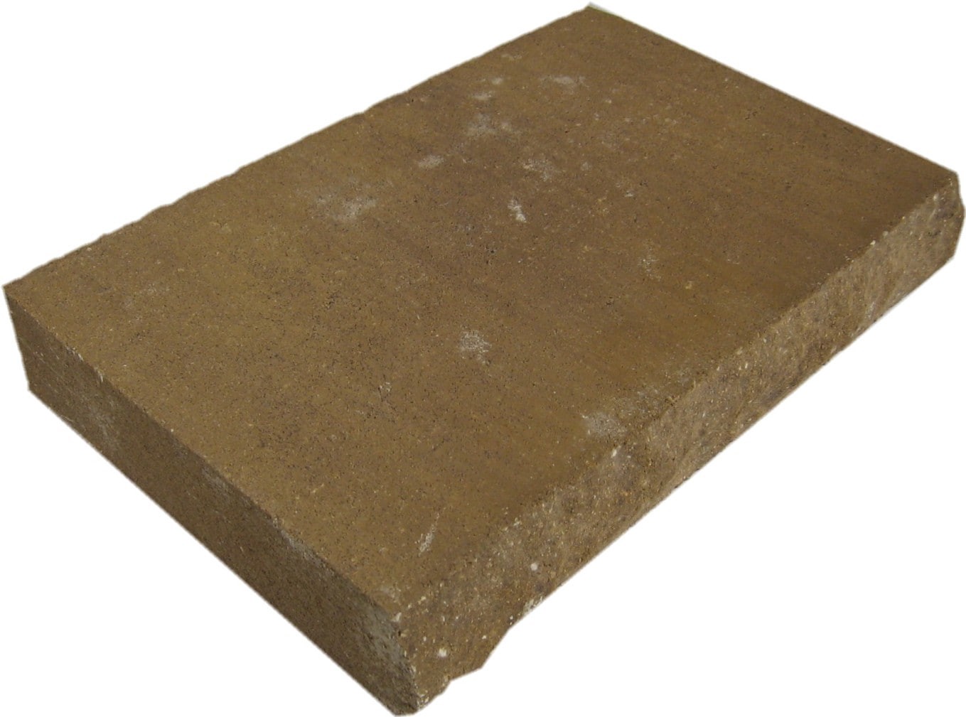slide 1 of 4, 2.0-in H x 12.0-in L x 8.0-in D Harvest blend Concrete Retaining wall cap, 1 ct
