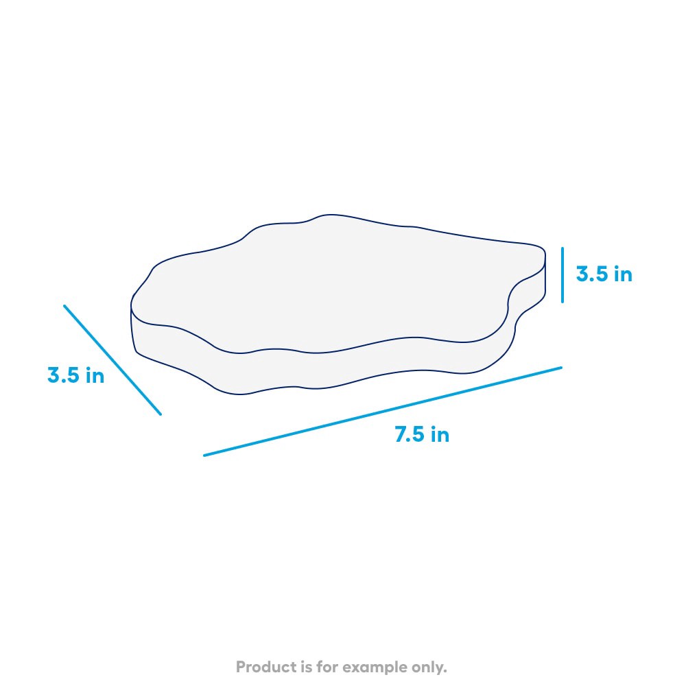 slide 2 of 5, 8-in L x 4.0-in W x 4-in H Irregular Natural Natural stone Patio stone, 1 ct