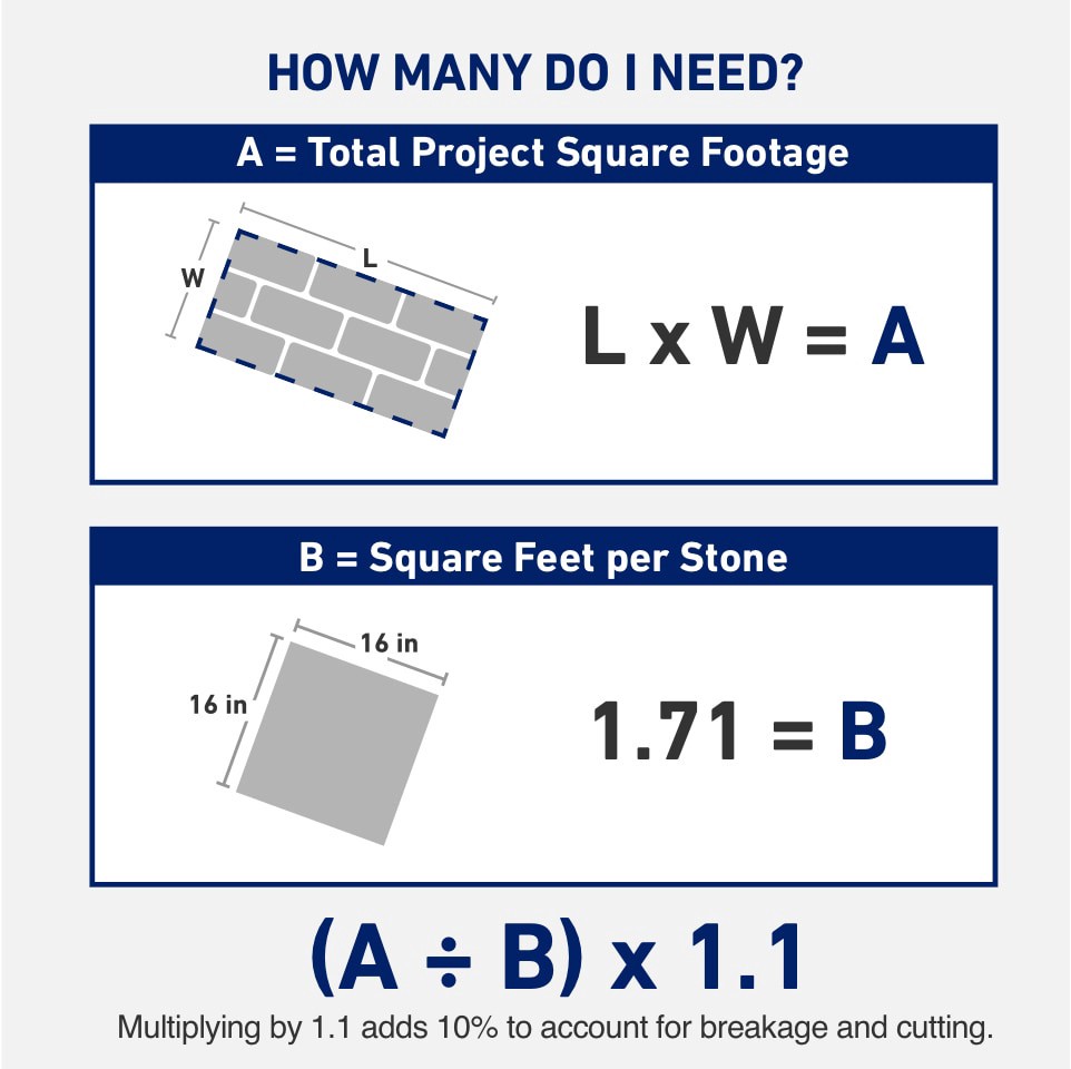 slide 2 of 6, 16.0-in L x 16.0-in W x 2.0-in H Square Harvest blend Concrete Patio stone, 1 ct