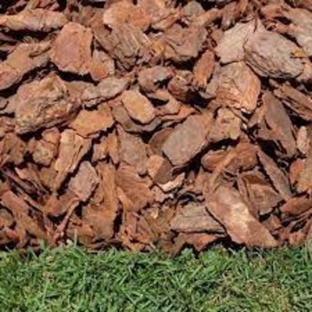 slide 3 of 5, Permagreen 2-cu ft Light Brown Pine Bark Nuggets Mulch, 1 ct