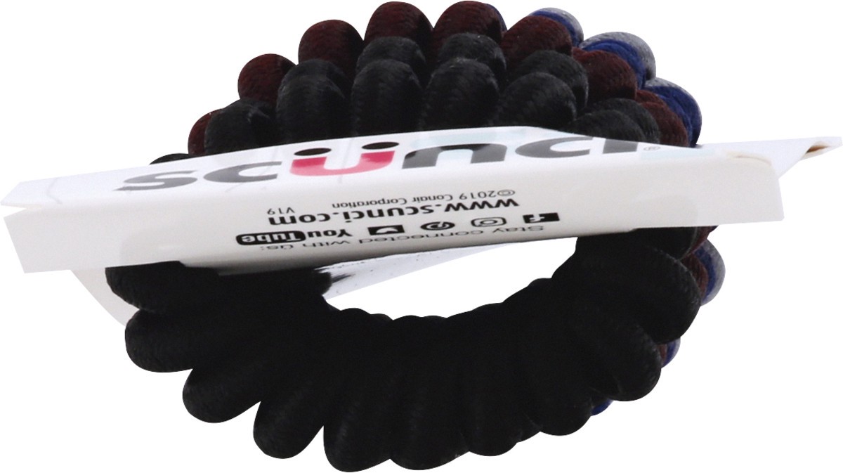 slide 2 of 9, scünci U Got This Spirals Ponytailers 8 ea, 8 ct