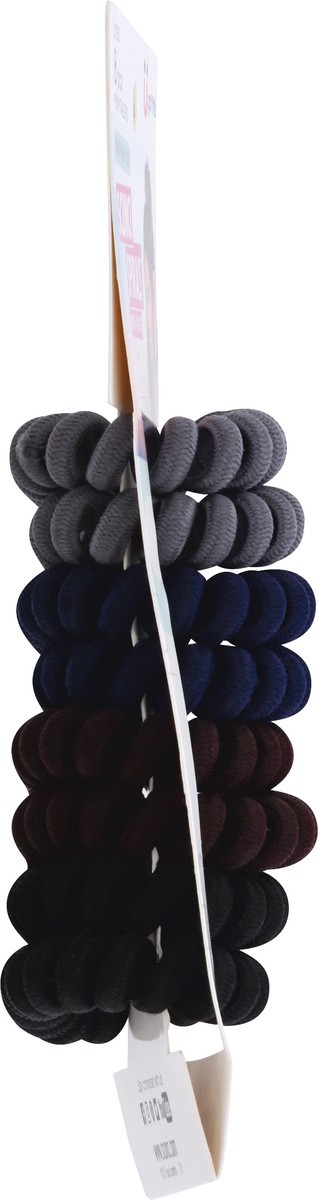 slide 8 of 9, scünci U Got This Spirals Ponytailers 8 ea, 8 ct