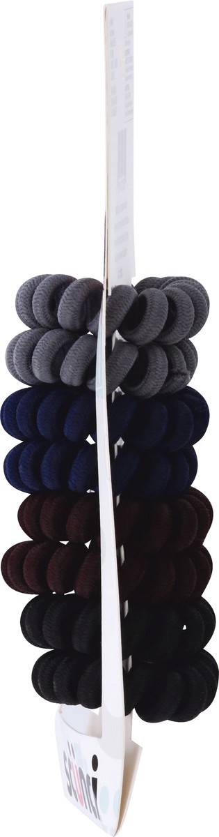 slide 6 of 9, scünci U Got This Spirals Ponytailers 8 ea, 8 ct