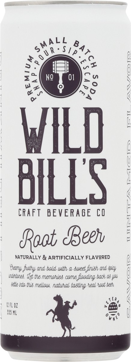slide 8 of 15, Wild Bill's Root Beer 12 fl oz, 12 fl oz