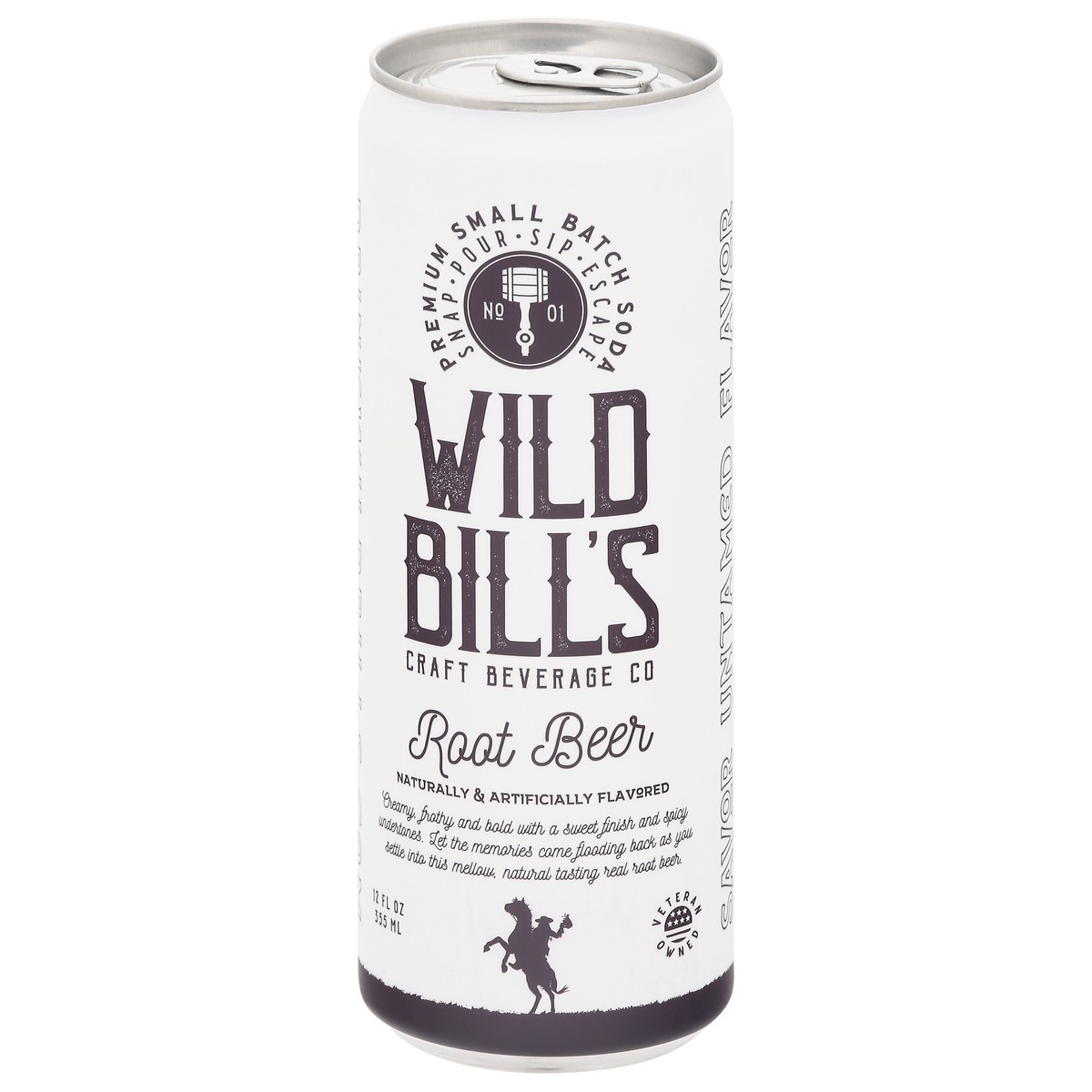 slide 1 of 15, Wild Bill's Root Beer 12 fl oz, 12 fl oz