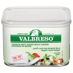 Valbreso French Soft Sheep Milk Cheese 6 ea