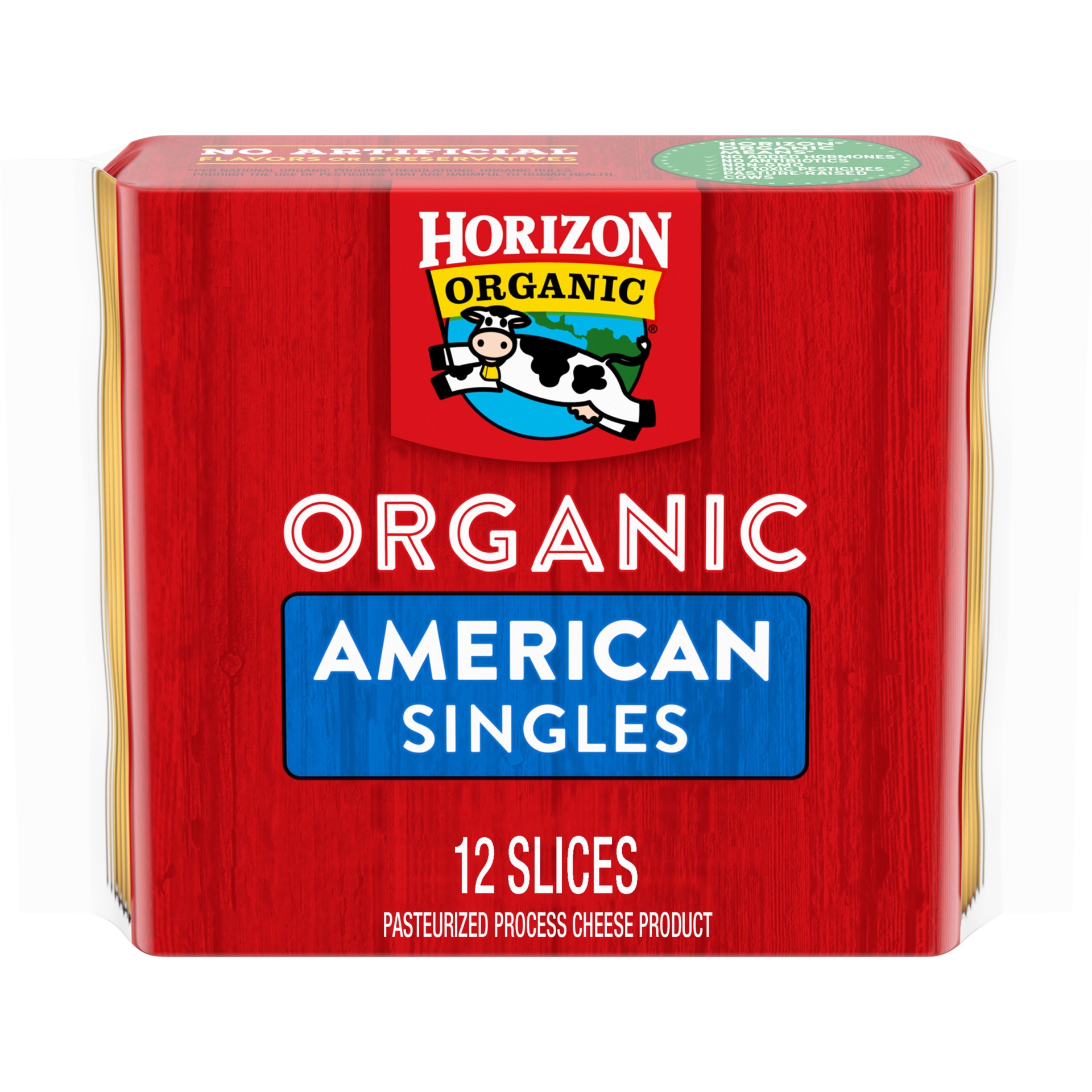 slide 1 of 8, Horizon Organic Sliced American Cheese, 8 oz