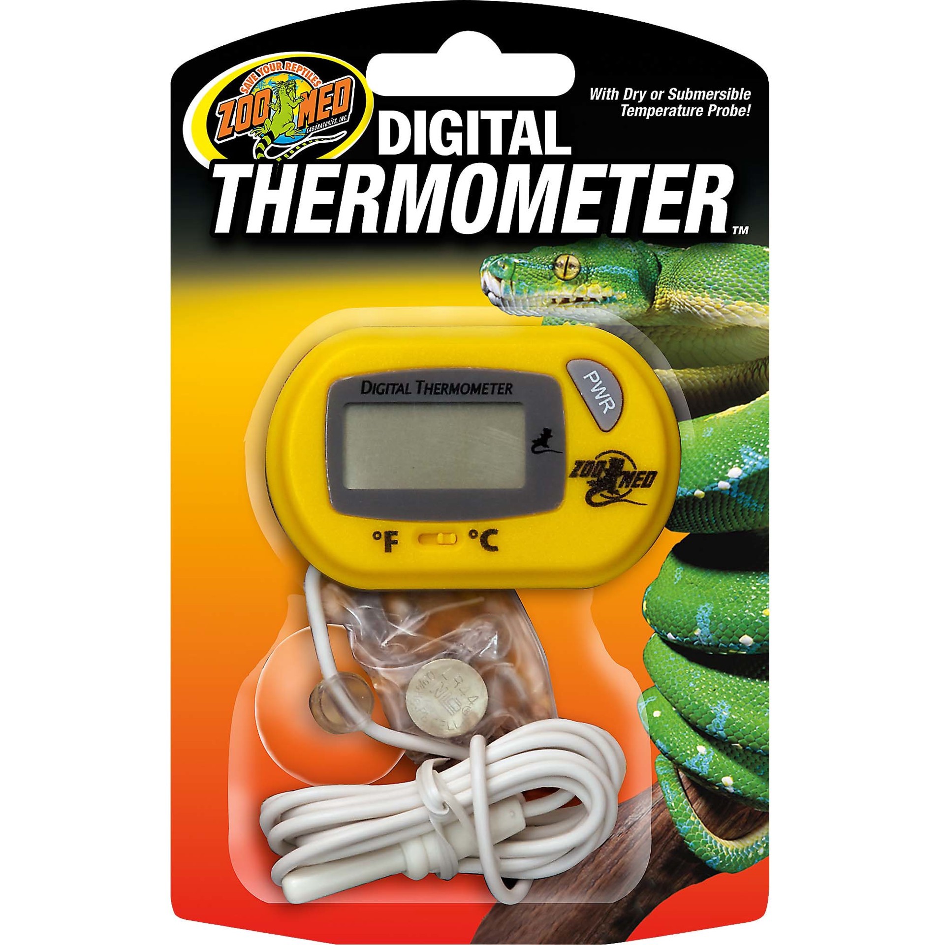 slide 1 of 1, Zoo Med Digital thermometer, 1 ct