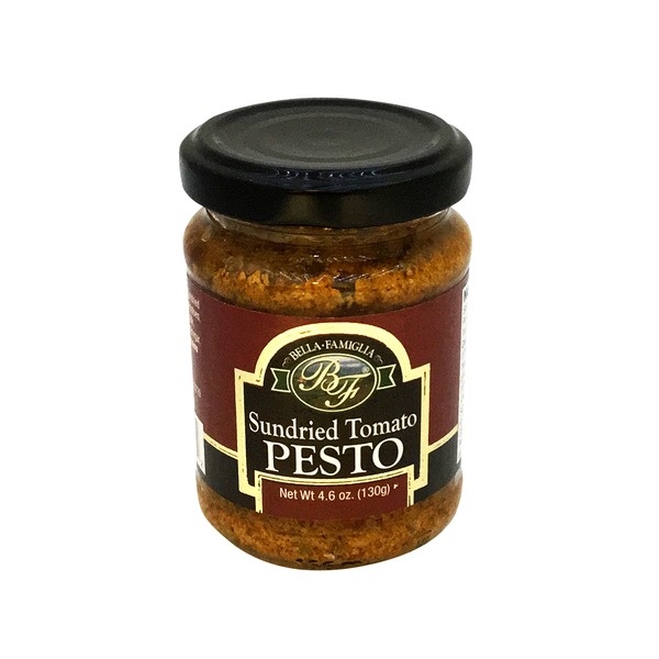 slide 1 of 1, Bella Famiglia Pesto Tomato Sauce, 4.6 oz