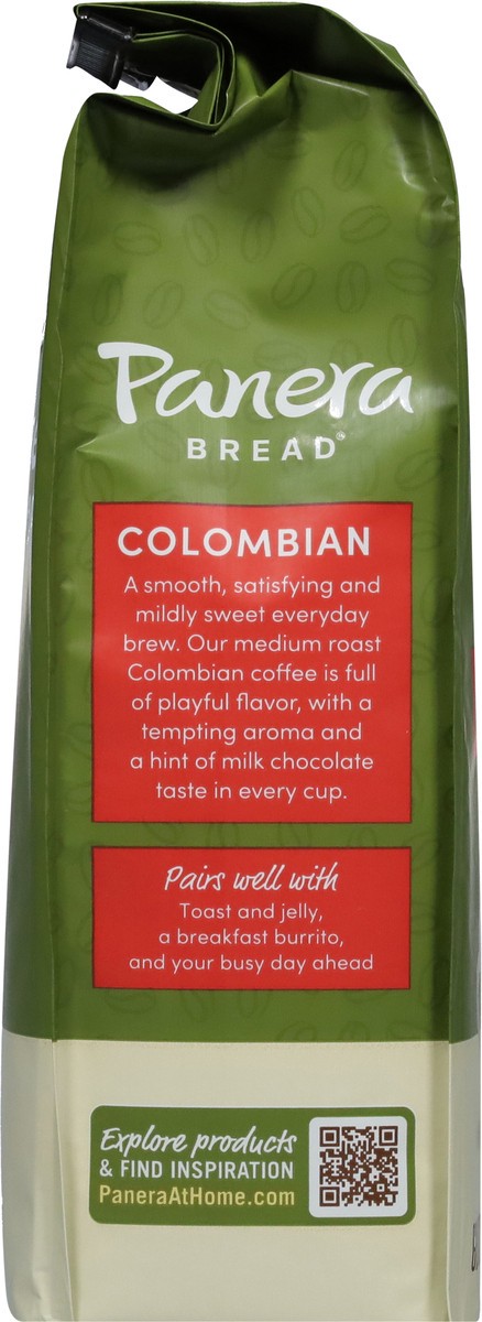 slide 8 of 9, Panera Bread Panera Colombian, Ground Coffee, Medium Roast, Bagged - 12 oz, 12 oz