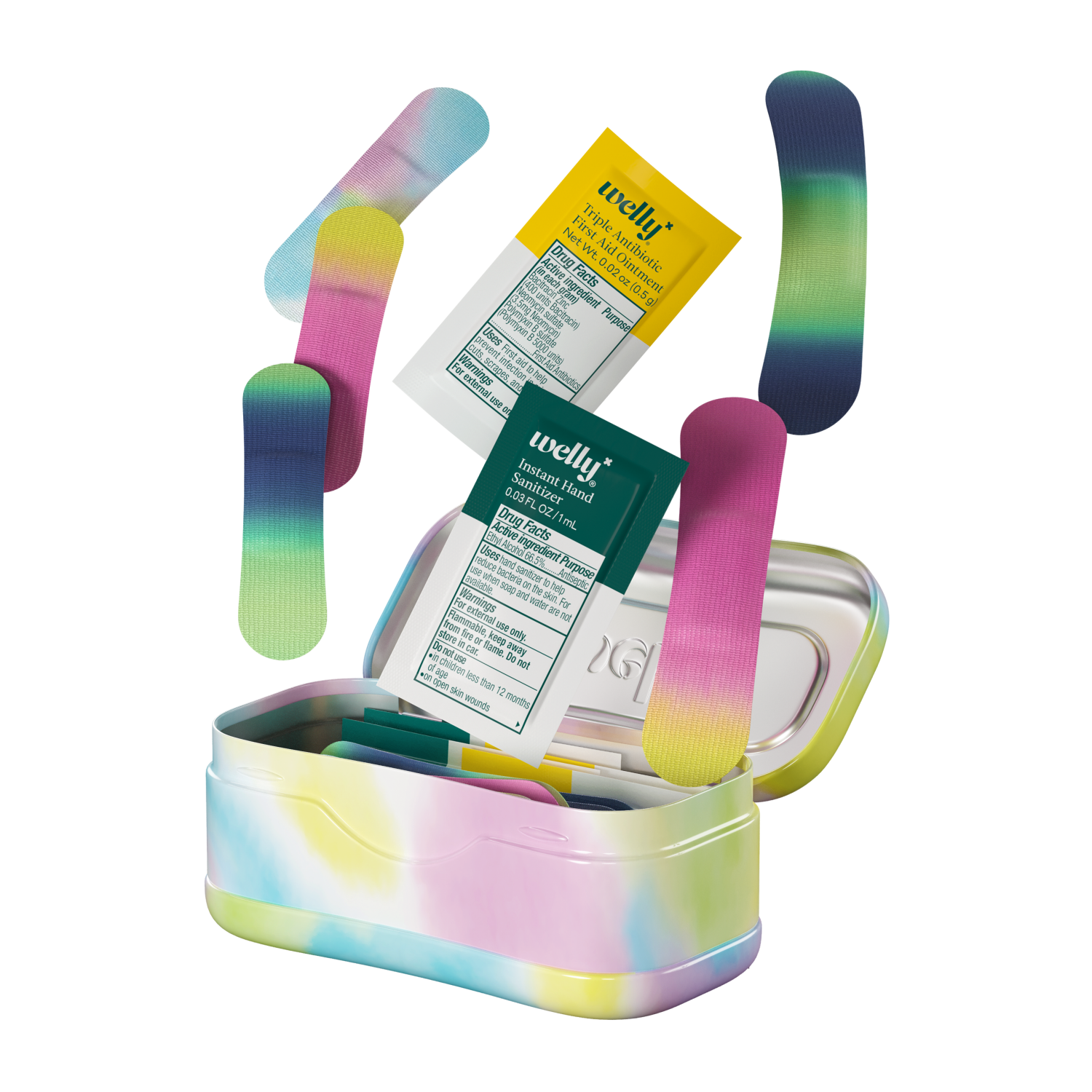 slide 3 of 4, Welly Quick Fix Kit Colorwash Tin 24ct, 24 ct