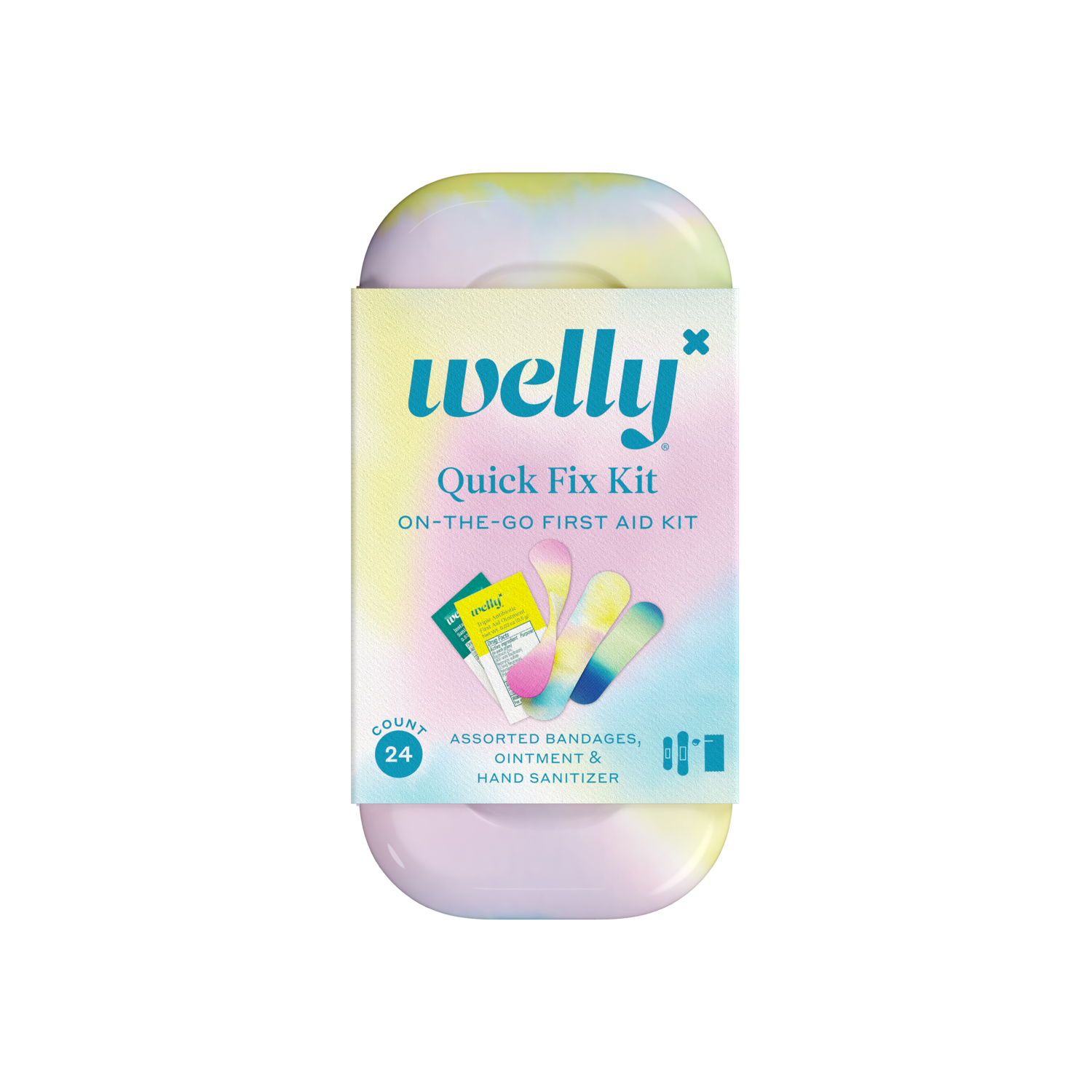 slide 1 of 4, Welly Quick Fix Kit Colorwash Tin 24ct, 24 ct