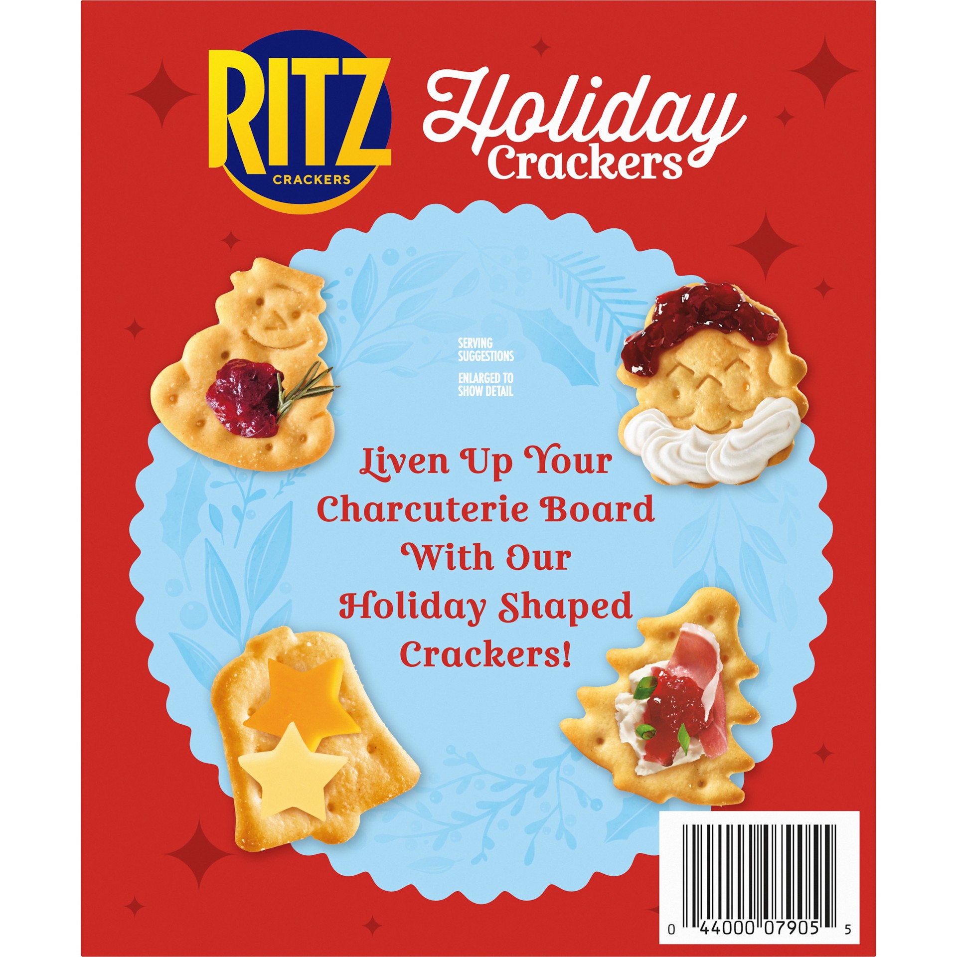 slide 3 of 5, RITZ Holiday Crackers, Snacks for Kids and Adults, Party Snacks, Limited Edition, 12.3 oz, 12.03 oz