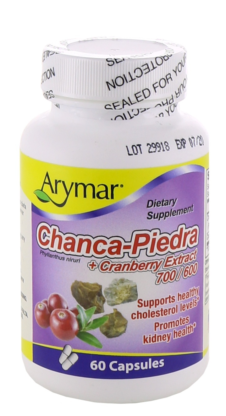 slide 1 of 1, Arymar Chanca-Piedra Cranberry Extract Dietary Supplement, 60 ct