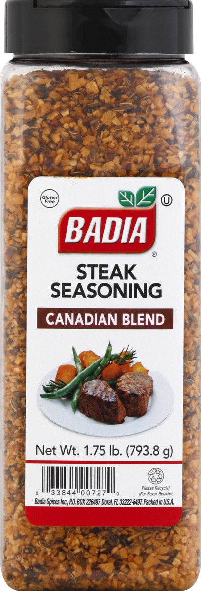 slide 2 of 6, Badia Canadian Blend Steak Seasoning, 1.75 lb