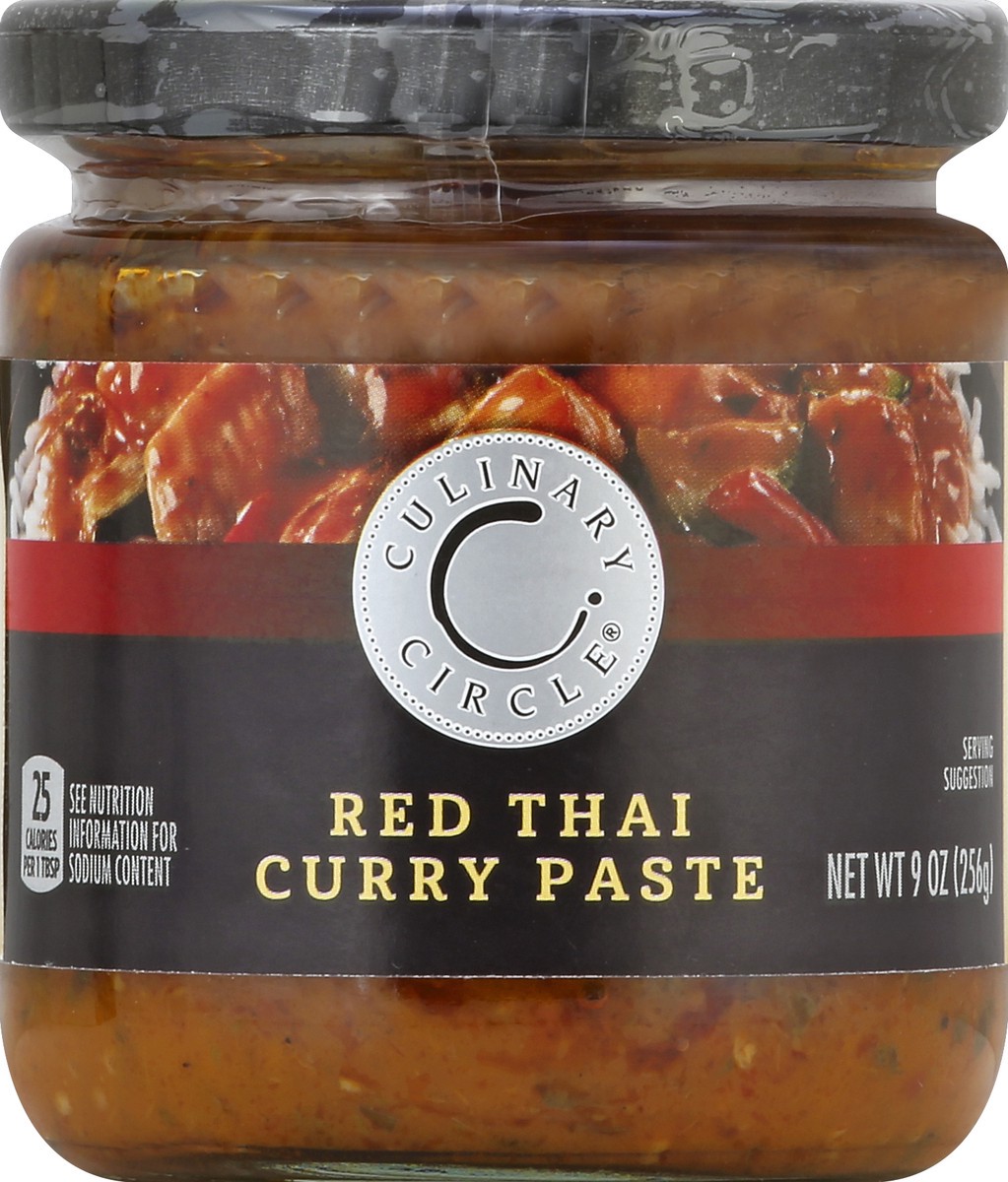 slide 6 of 6, Culinary Circle Curry Paste, Red Thai, 9 oz