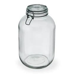 Kamenstein Preserve Clamp Jar Black 142oz