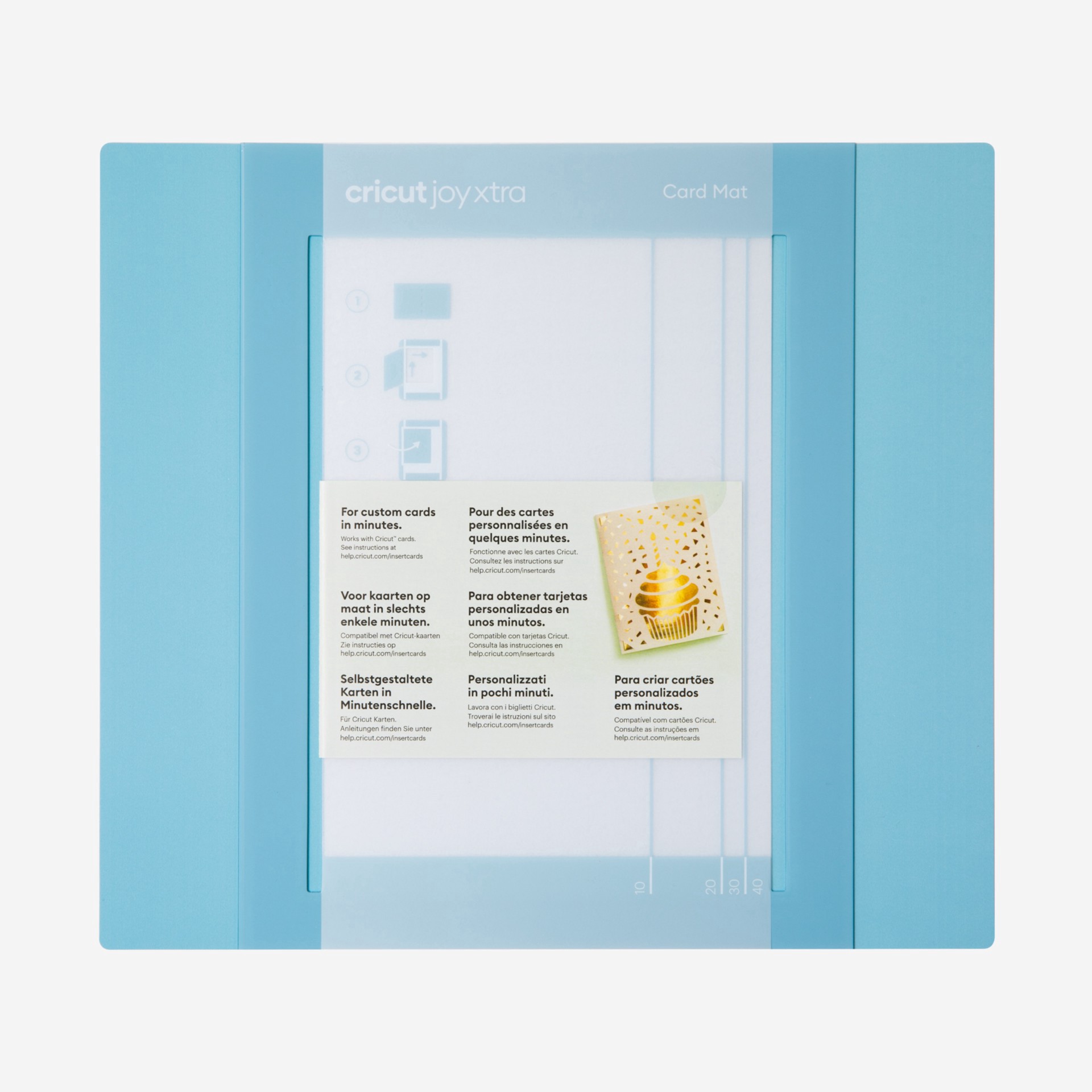 slide 3 of 6, Cricut Joy Xtra Card Mat, 4.7" X 6.6", 4.7 in x 6.6 in