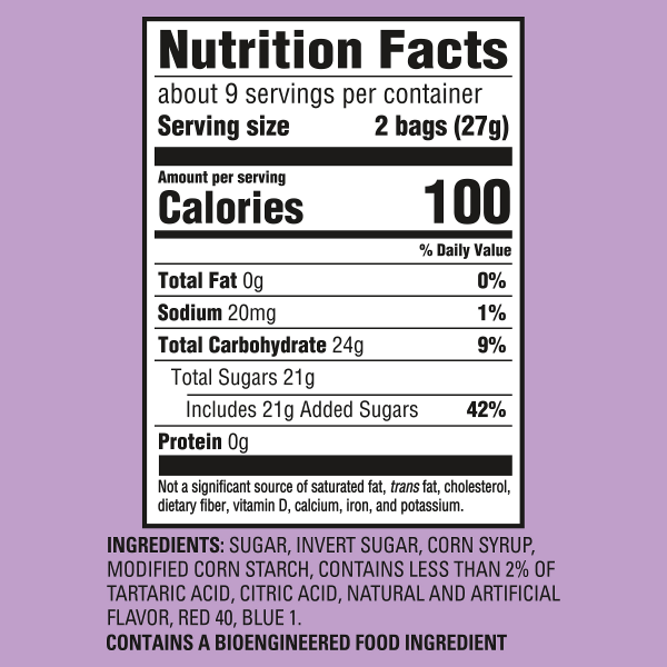 slide 13 of 17, SOUR PATCH KIDS Sour Eggs Soft & Chewy Easter Candy, 18 Snack Packs, 7.97 oz