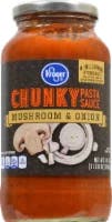 Kroger Chunky Mushrooms & Onions Spaghetti Sauce