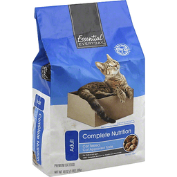 slide 1 of 1, Essential Everyday Cat Food Complete Nutrition, 3 lb