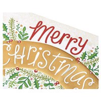 slide 7 of 21, American Greetings Christmas Card (Garland), 1 ct