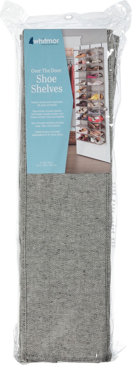 slide 7 of 9, Whitmor Over the Door Shoe Shelves 1 ea, 1 ct