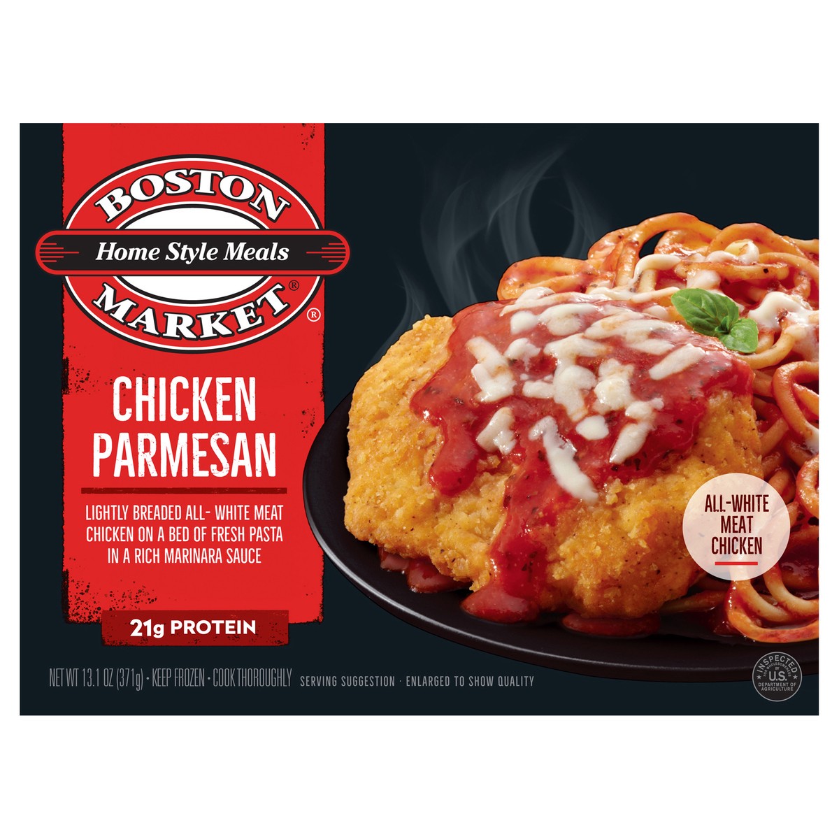 slide 1 of 9, Boston Market Chicken Parmesan, 13.1 oz