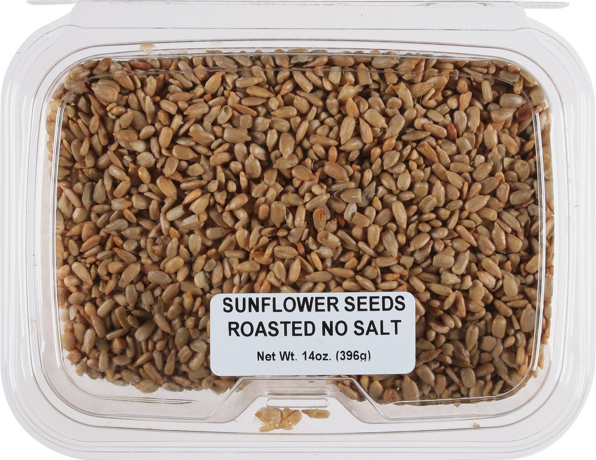 slide 3 of 9, JLM Manufacturing Roasted No Salt Sunflower Seeds 14 oz, 14 oz