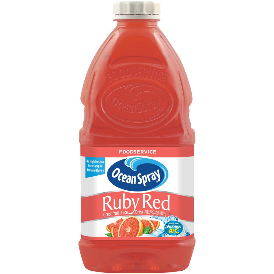 slide 1 of 1, Ocean Spray Ruby Red Grapefruit Juice, 60 oz