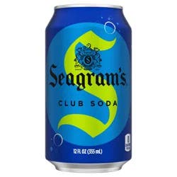 Seagram's Club Soda Can, 12 fl oz
