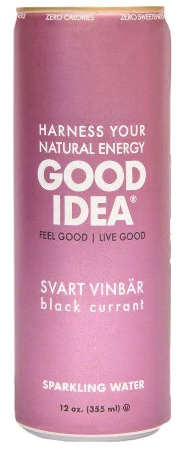 slide 1 of 1, Good Idea Black Currant Sparkling Water, 12 oz