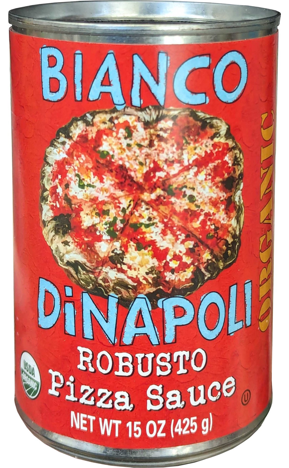 slide 1 of 1, Bianco Dinapoli Robusto Pizza Sauce, 15 oz