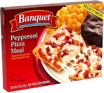 slide 1 of 1, Banquet Pepperoni Pizza Dinner, 6.75 oz