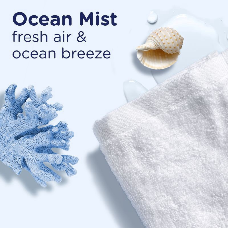 slide 6 of 10, Downy Light Ocean Mist In-Wash Scent Booster Beads - 30.1oz, 30.1 oz