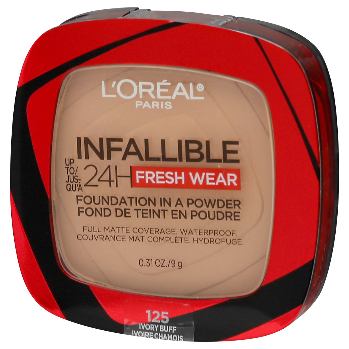 slide 3 of 9, L'Oréal Infallible Ivory Buff 125 Fresh Wear Foundation 0.31 oz, 0.31 oz