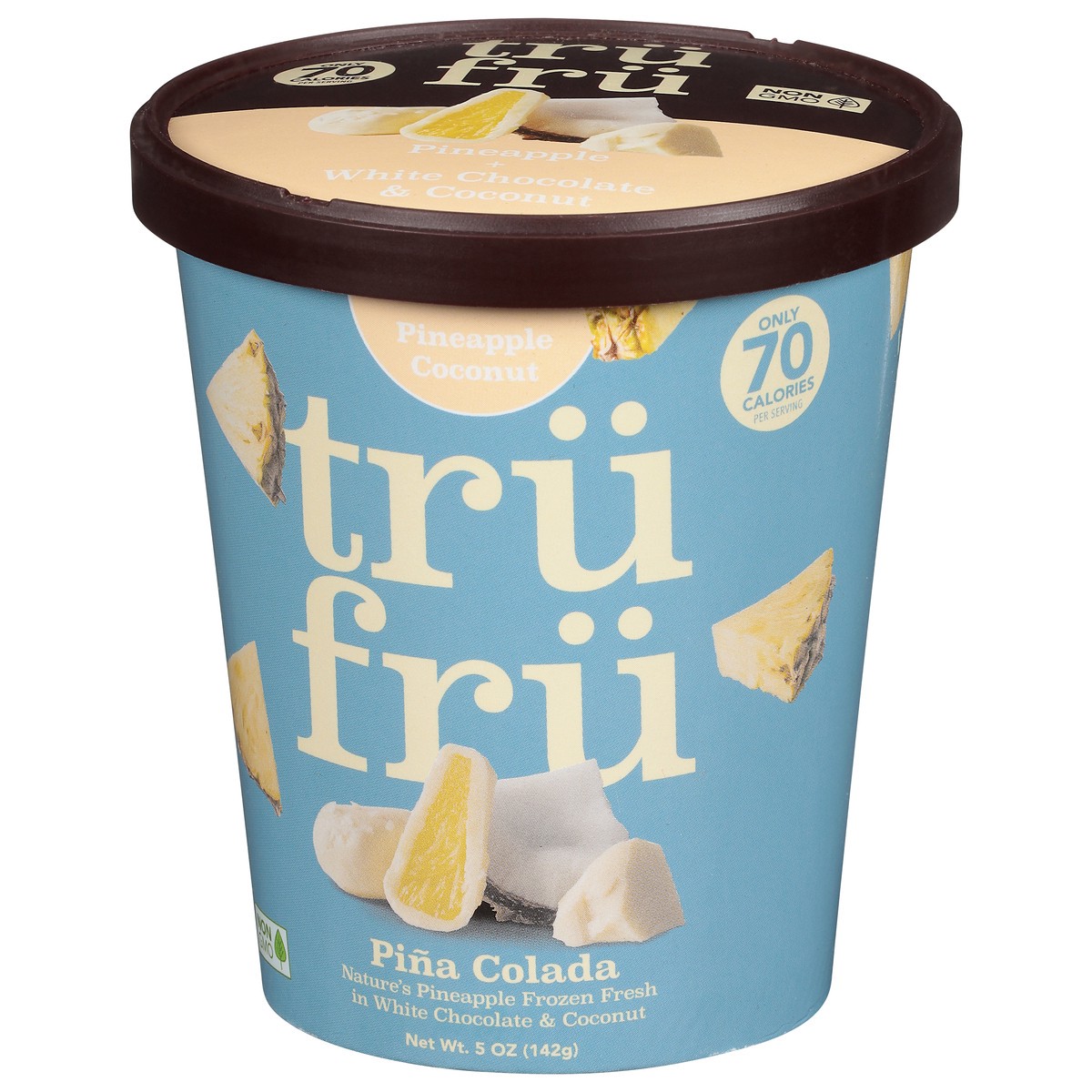 slide 3 of 9, Tru Fru Pineapple Coconut Pina Colada 5 oz, 5 oz