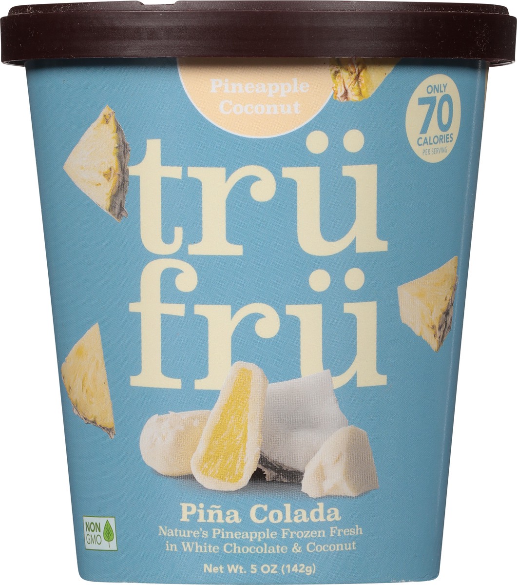 slide 6 of 9, Tru Fru Pineapple Coconut Pina Colada 5 oz, 5 oz