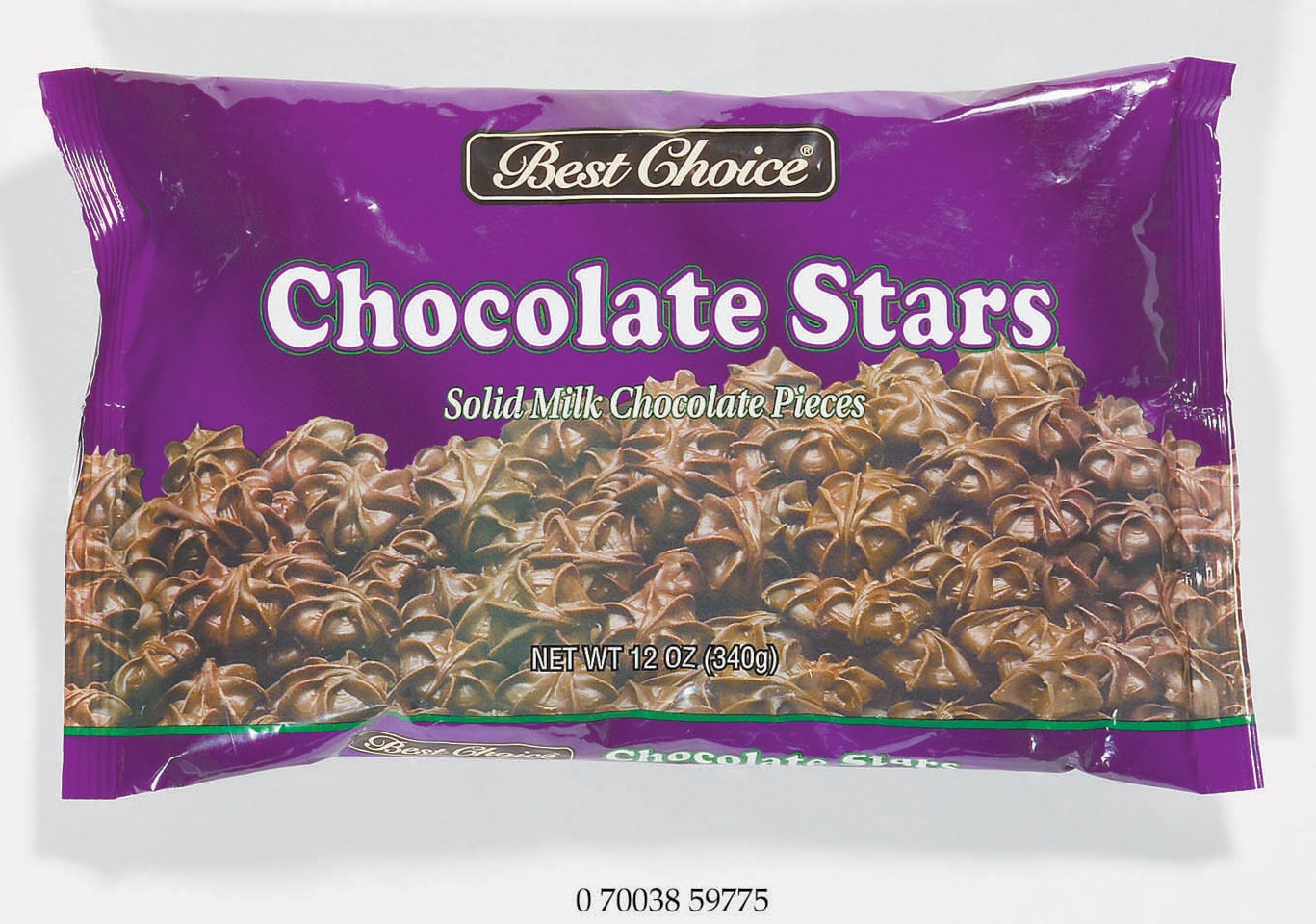 slide 1 of 1, Best Choice Chocolate Stars, 12 oz